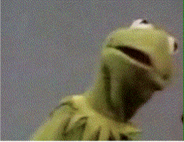 Frustrated Kermit The Frog GIF