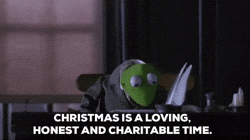 kermit the frog christmas GIF