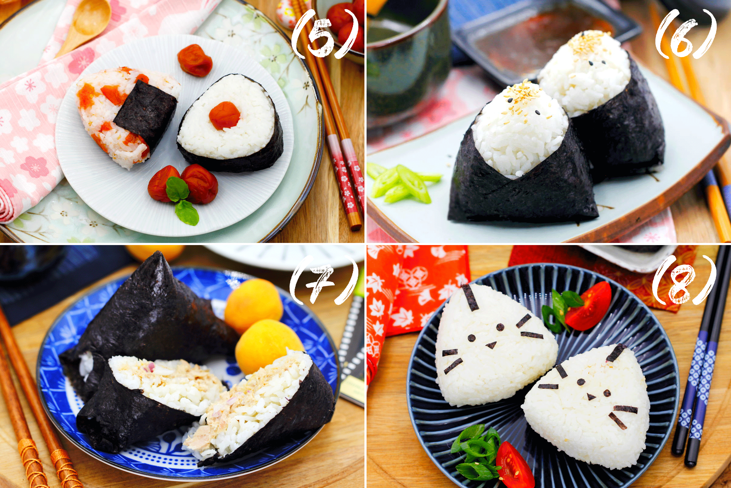 Onigiri selber machen: 5 Steps für japanische Reisbällchen!
