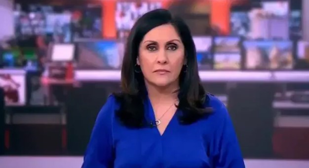 BBC Sunucusu Maryam Moshiri'nin canlı yayında orta parmak işareti skandalı