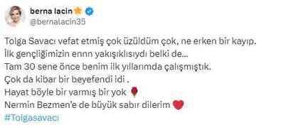 Tolga Savacı'nın vefatı sanat dünyasını yasa boğdu Tolga Savacı'nın vefatı sanat dünyasını yasa boğdu