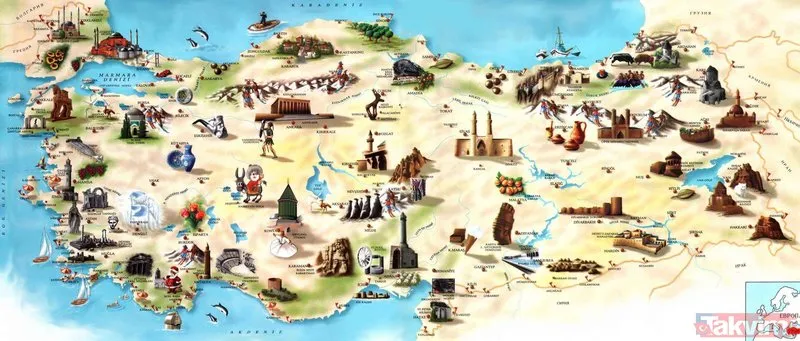 Türkiye'de hangi şehrin neyi meşhur? İşte il il meşhur olan şeyler...