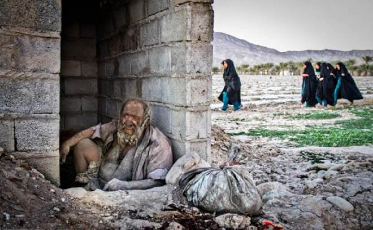 İran da yaşayan Amoo Hadji, 65 yıldır yıkanmıyor #5