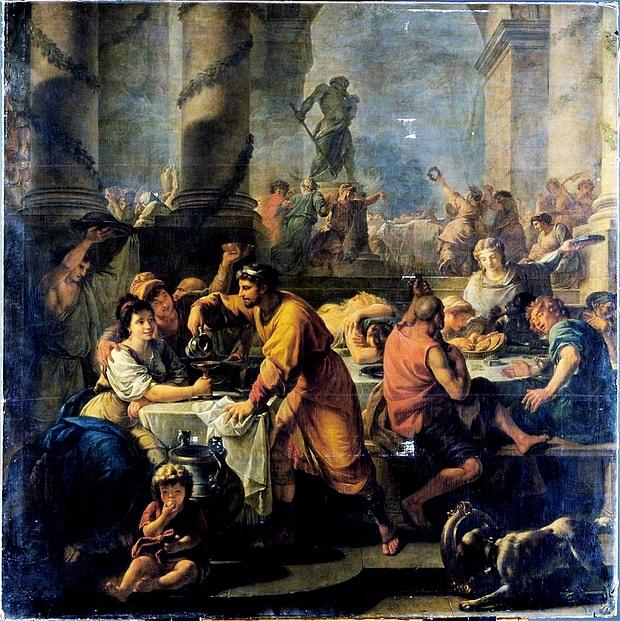 Antik Roma şehirlerinde, dışarıda yemek yemek isteyenler için birçok seçenek bulunuyordu.