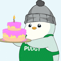 Happy Birthday Fun GIF by Pudgy Penguins